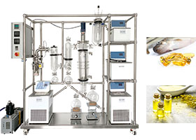 Application fields and characteristics of molecular distillation